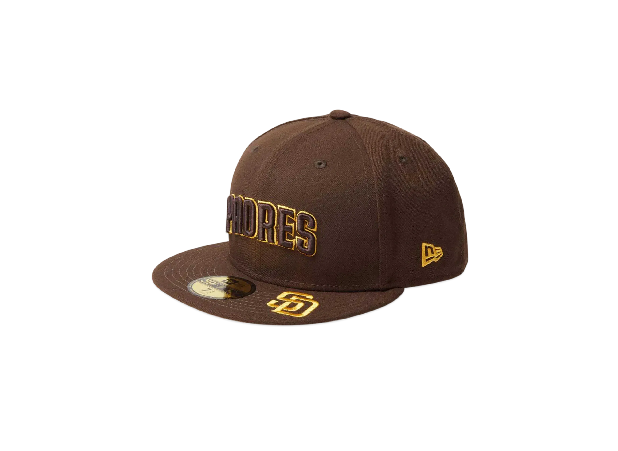 NEW ERA 59Fifty MLB Visor Logo San Diego Padres "Walnut"