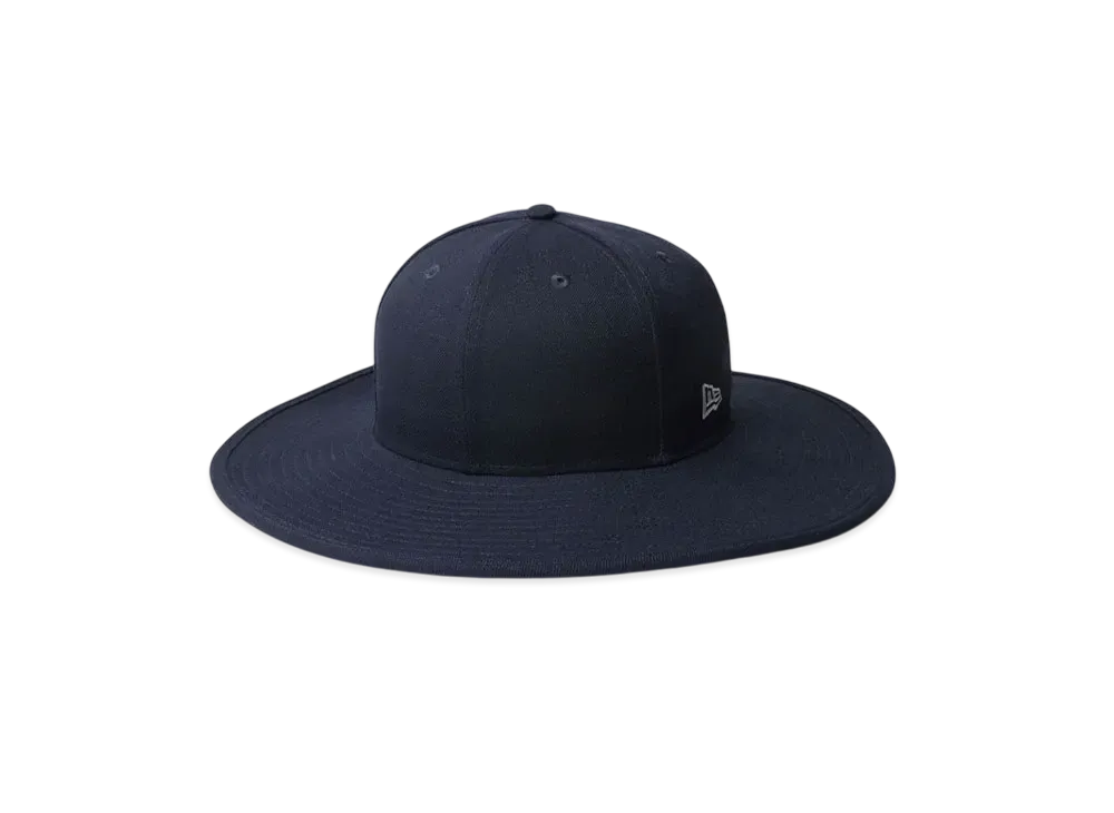 NEW ERA Fitted Long Brim Hat Gray Undervisor "Navy"