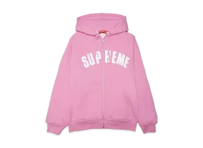 Supreme Arc Thermal Zip Up Hooded Sweatshirt "Pink"