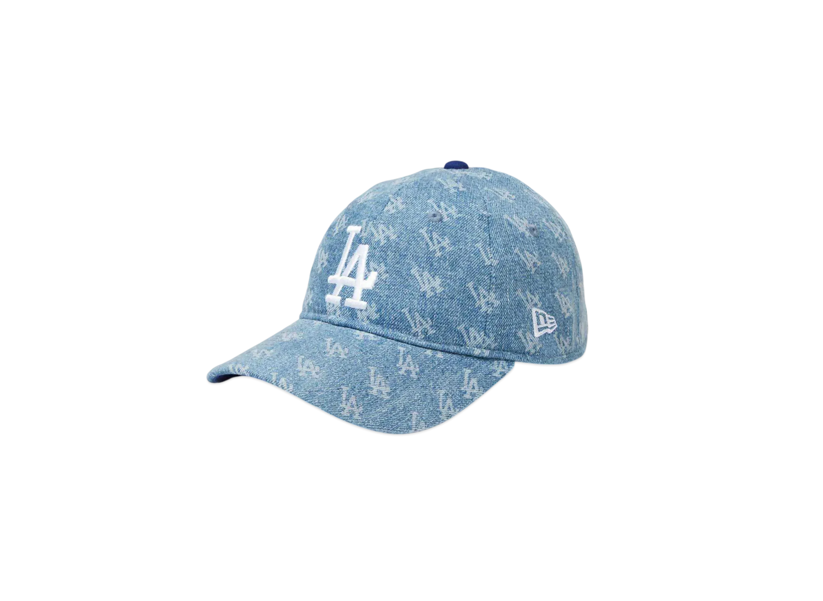 NEW ERA Youth 9Twenty Denim Monogram Los Angeles Dodgers "Washed Denim/Dark Royal"