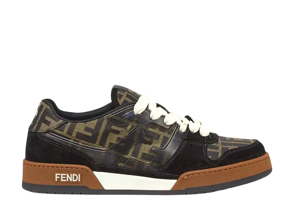 フェンディ マッチ スニーカー "ブラウン"