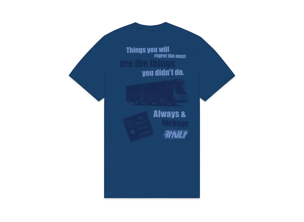 ANTI SOCIAL SOCIAL CLUB x Kasina Tour Bus Tee "Blue"