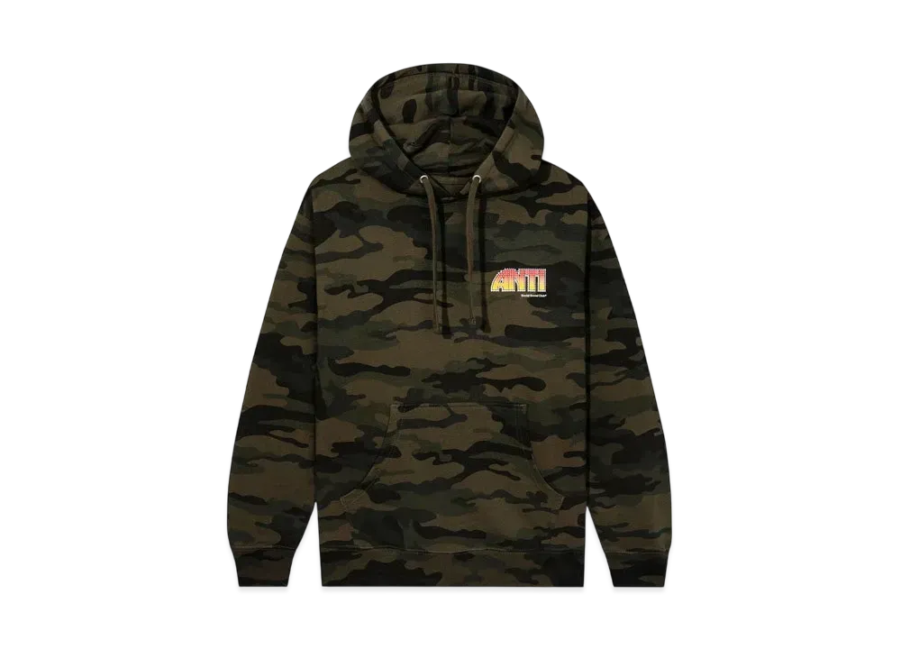 ANTI SOCIAL SOCIAL CLUB Sunsets and Car Crashes Hoodie "Camo"