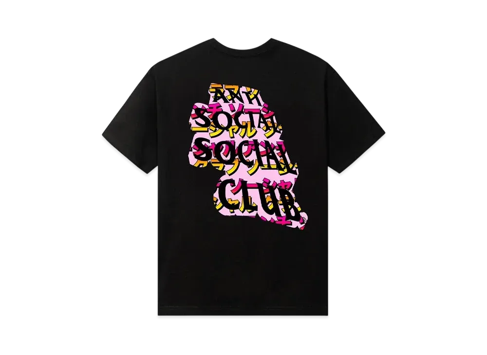 ANTI SOCIAL SOCIAL CLUB Twisted Quickness Tee "Black"