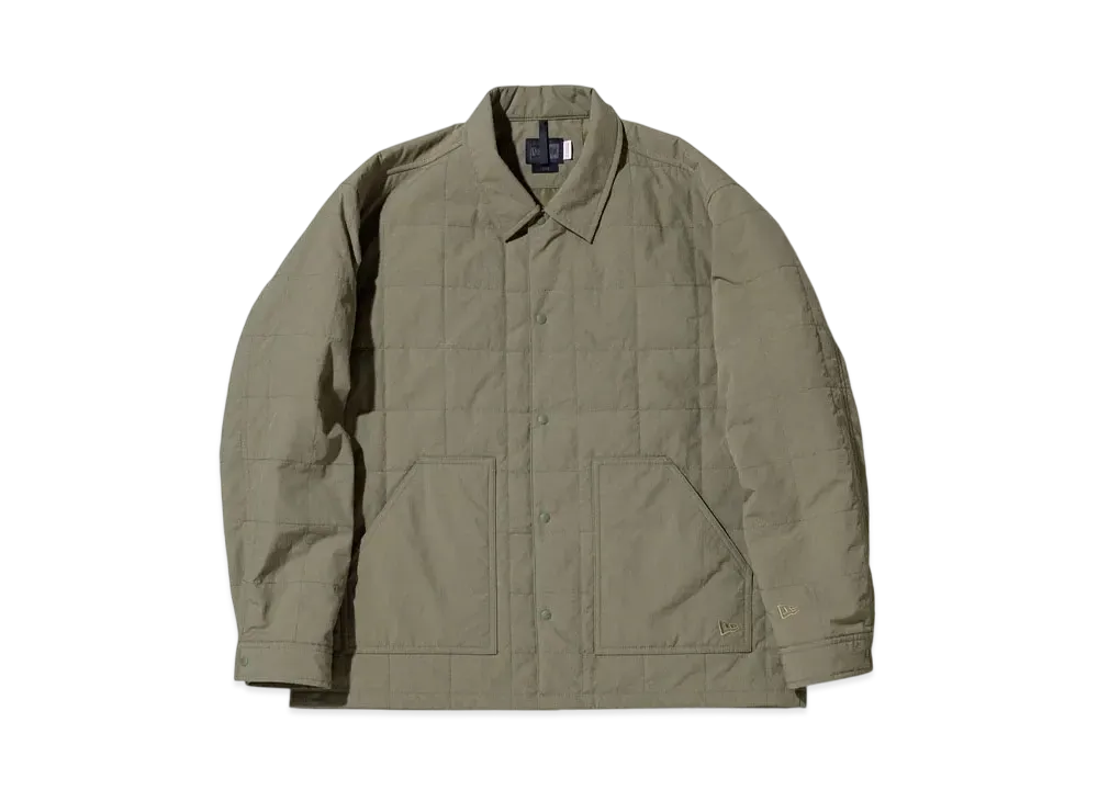 NEW ERA BLACK LABEL FW24 Light Puff Shirt Jacket "Olive"