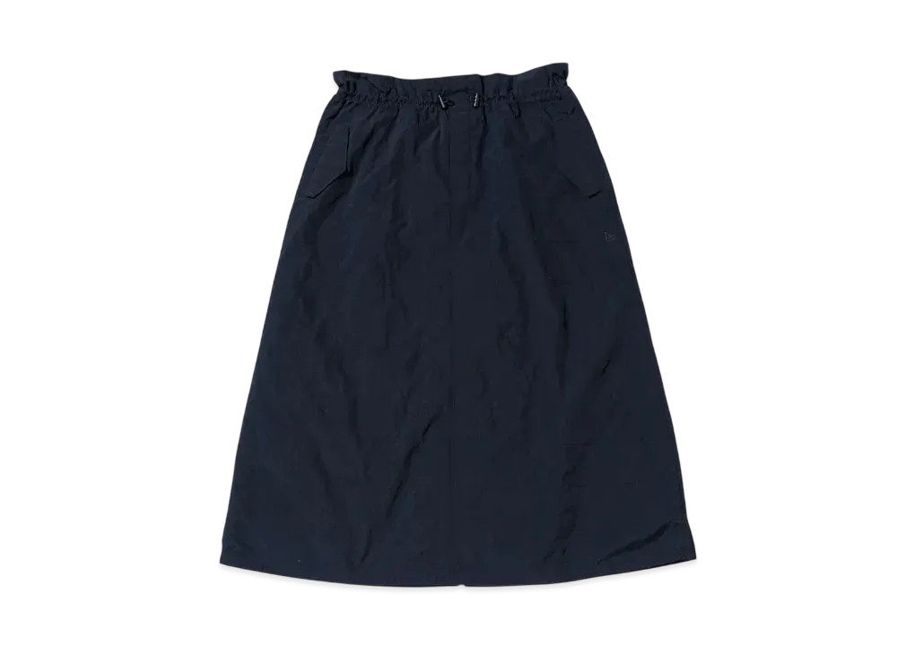 NEW ERA Women's BLACK LABEL FW24 Nylon Quilt Skirt "Black"