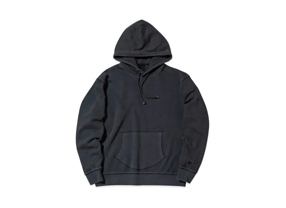 NEW ERA BLACK LABEL FW24 Oversized Garmentdye Pullover Hoodie "Black"