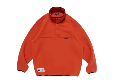 DESCENDANT Humming Fleece Pullover "Orange"