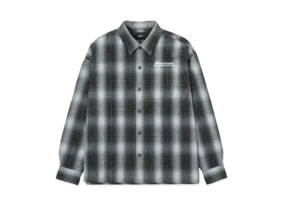 HUF Winter 24 Audio Check Shirt "Black"