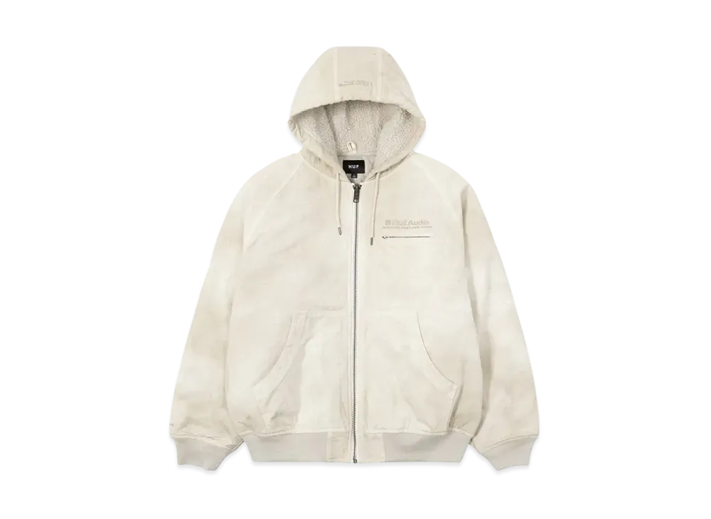 ハフ ウィンター24 オーディオ フーデッド ジャケット "ボーン"