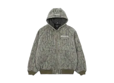 HUF Winter 24 Audio Hooded Jacket "Camo"
