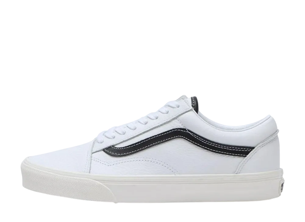 Vans Old Skool "Leather White/Black"