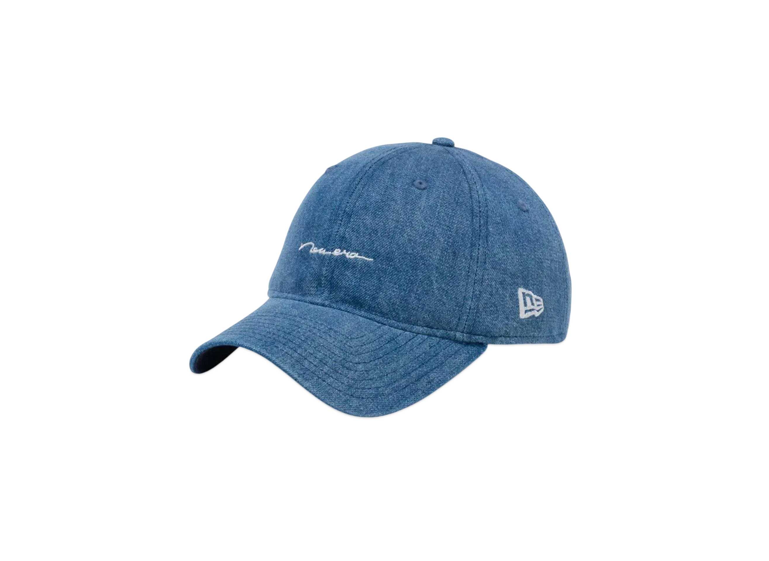 NEW ERA 9Twenty Denim Handwritten Logo "Washed Denim"