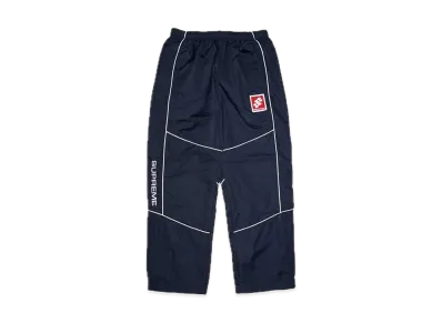 Supreme Reflective Piping Track Pant "Navy"