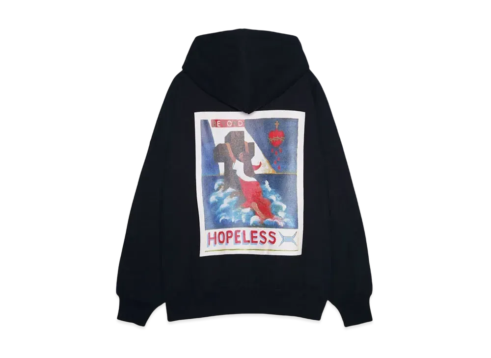 COOTIE PRODUCTIONS Print Sweat Hoodie (BEYOND HOPELESS) "BLACK"