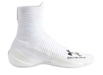 バレンシアガ x アンダーアーマー® ハイパー スニーカー "ホワイト/ブラック"