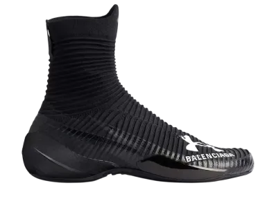 バレンシアガ x アンダーアーマー® ハイパー スニーカー "ブラック/ホワイト"