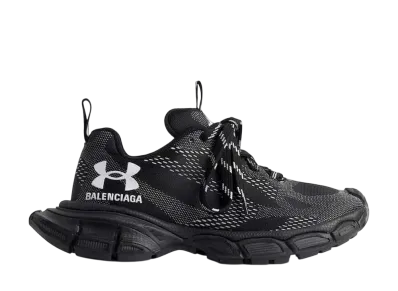 バレンシアガ x アンダーアーマー® 3XL ニット スニーカー "ブラック/ホワイト"