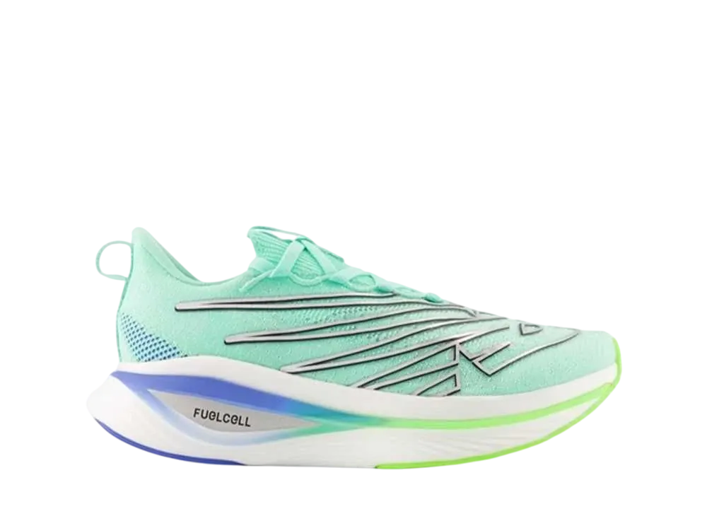 ニューバランス ウィメンズ フューエルセル スーパーコンプ エリートV3 "ブルー/グリーン"