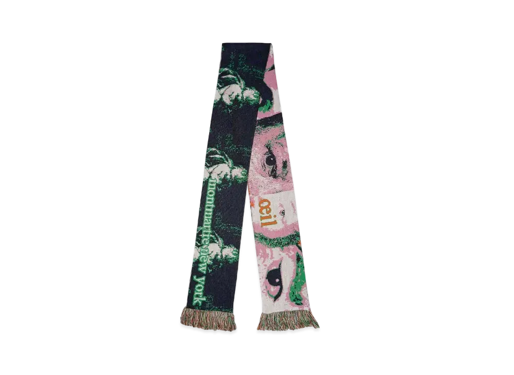 Montmartre New York Pink Oeil Scarf "MULTI"