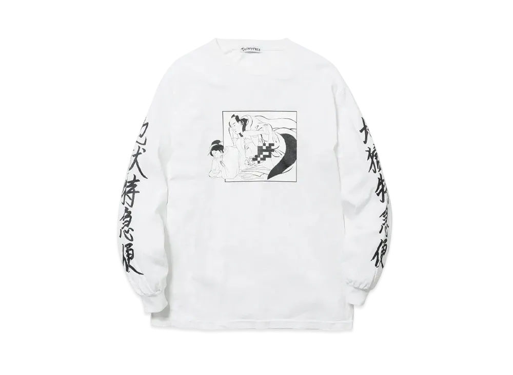 F-LAGSTUF-F "Delivery Hells" LS Tee Style 1 "White"
