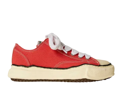 Maison MIHARA YASUHIRO PETERSON VL OG Sole Canvas Low-top Sneaker "Orange"
