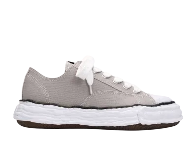 Maison MIHARA YASUHIRO PETERSON23 OG Sole Canvas Low-top Sneaker "Gray"