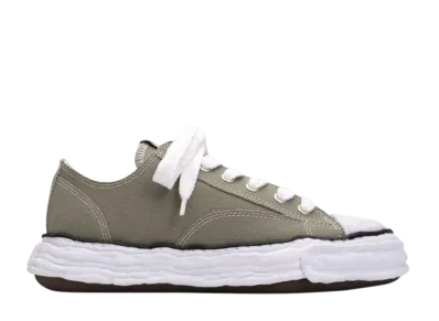 Maison MIHARA YASUHIRO PETERSON 23 OG Sole Canvas Low-top Sneaker "Green"