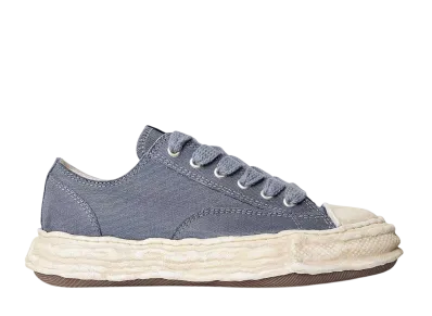 Maison MIHARA YASUHIRO PETERSON 23 OG Sole Canvas Garment Low-top Sneaker "Black"