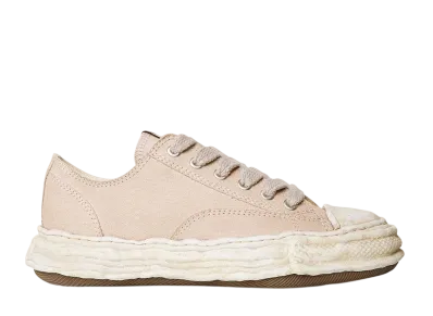 Maison MIHARA YASUHIRO PETERSON 23 OG Sole Canvas Garment Low-top Sneaker "Brown"