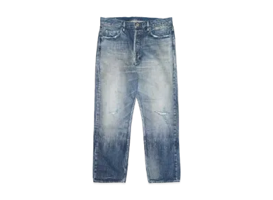 MADNESS AGING DENIM PANTS . REGULAR "INDIGO"