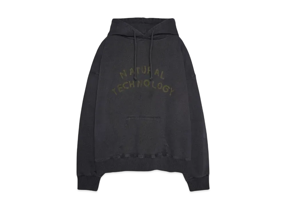 STORY mfg. GEO HOODIE "CHARCOAL"