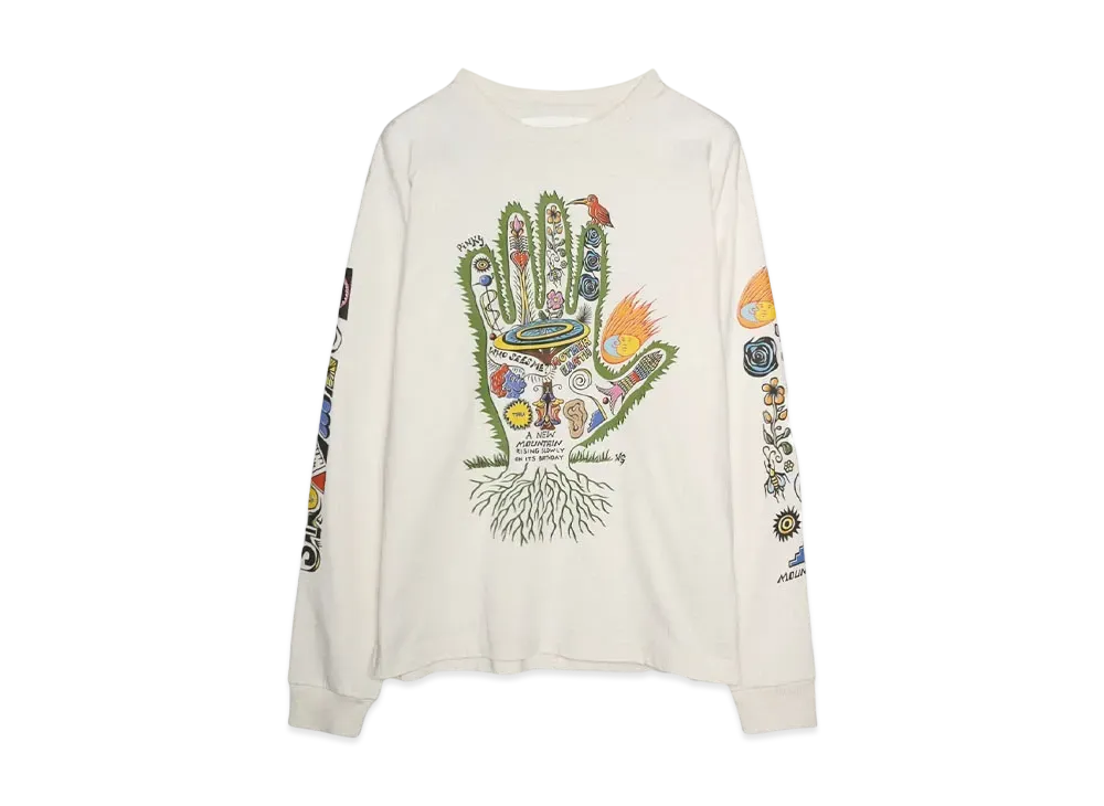 STORY mfg. GRATEFUL TEE LS "STORY HAND"