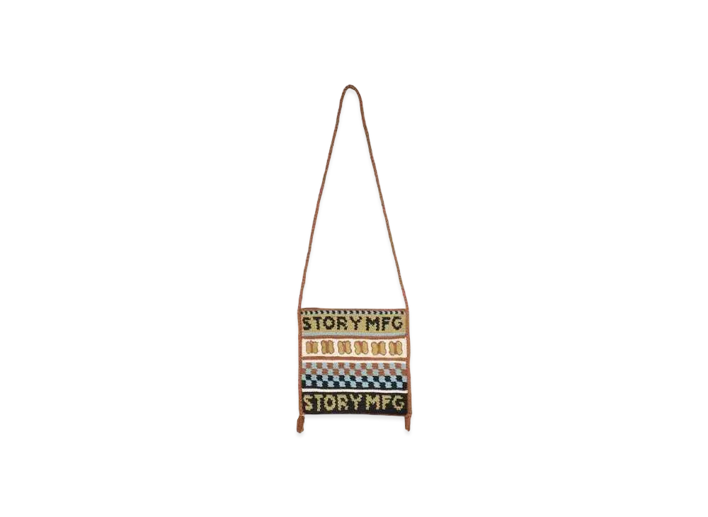 STORY mfg. STASH BAG "OLIVE BUTTERFLY"