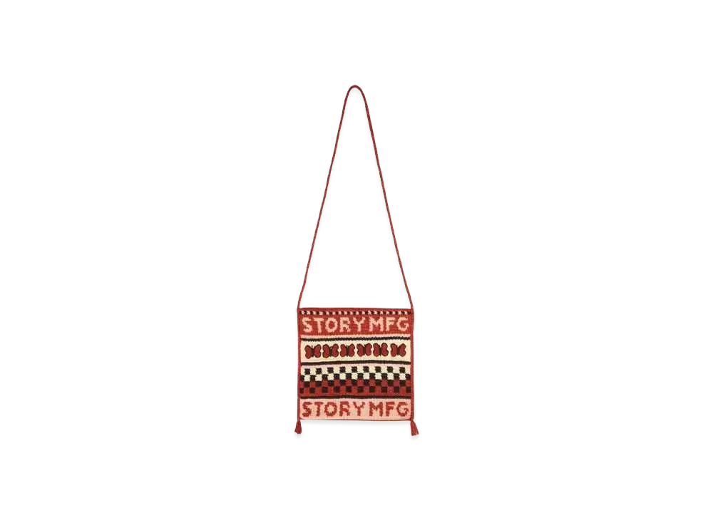 STORY mfg. STASH BAG "RED BUTTERFLY"