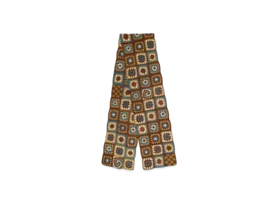 STORY mfg. PIECE SCARF "BROWN"