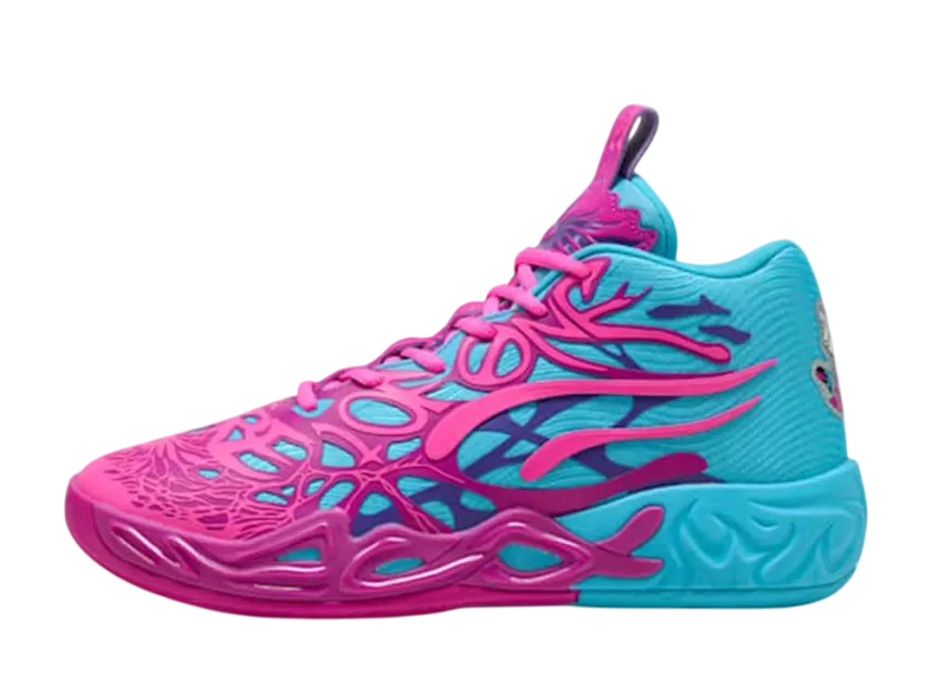 プーマ MB04 イリディセント ホーネッツ "ディープオーキッド/ポイズンピンク"