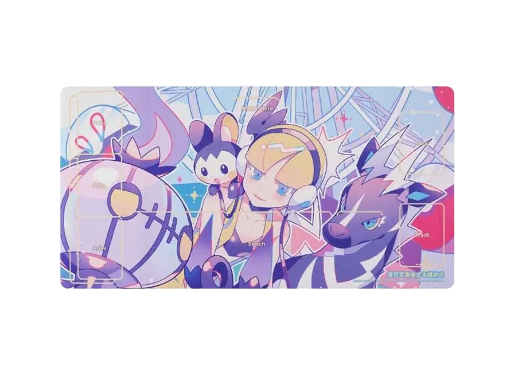 Pokemon Card Game [CN Ver.] Elesa's Holiday Playing Mat