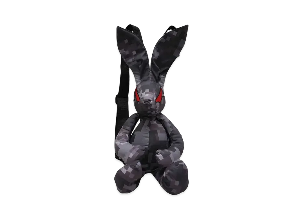 beauty:beast PIXEL CAMOUFLAGE RABBIT PACK "BLACK"