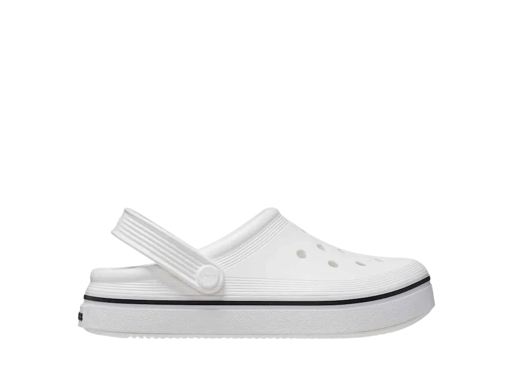 Crocs Big Kids Off Court Clog "White"