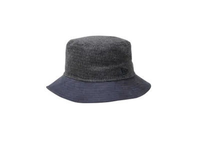 NEW ERA Bucket 01 Gun Club Check Suede Brim "Gray/Navy"