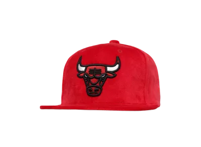 Mitchell&Ness NBA TC VELOUR SNAPBACK BULLS "RED"