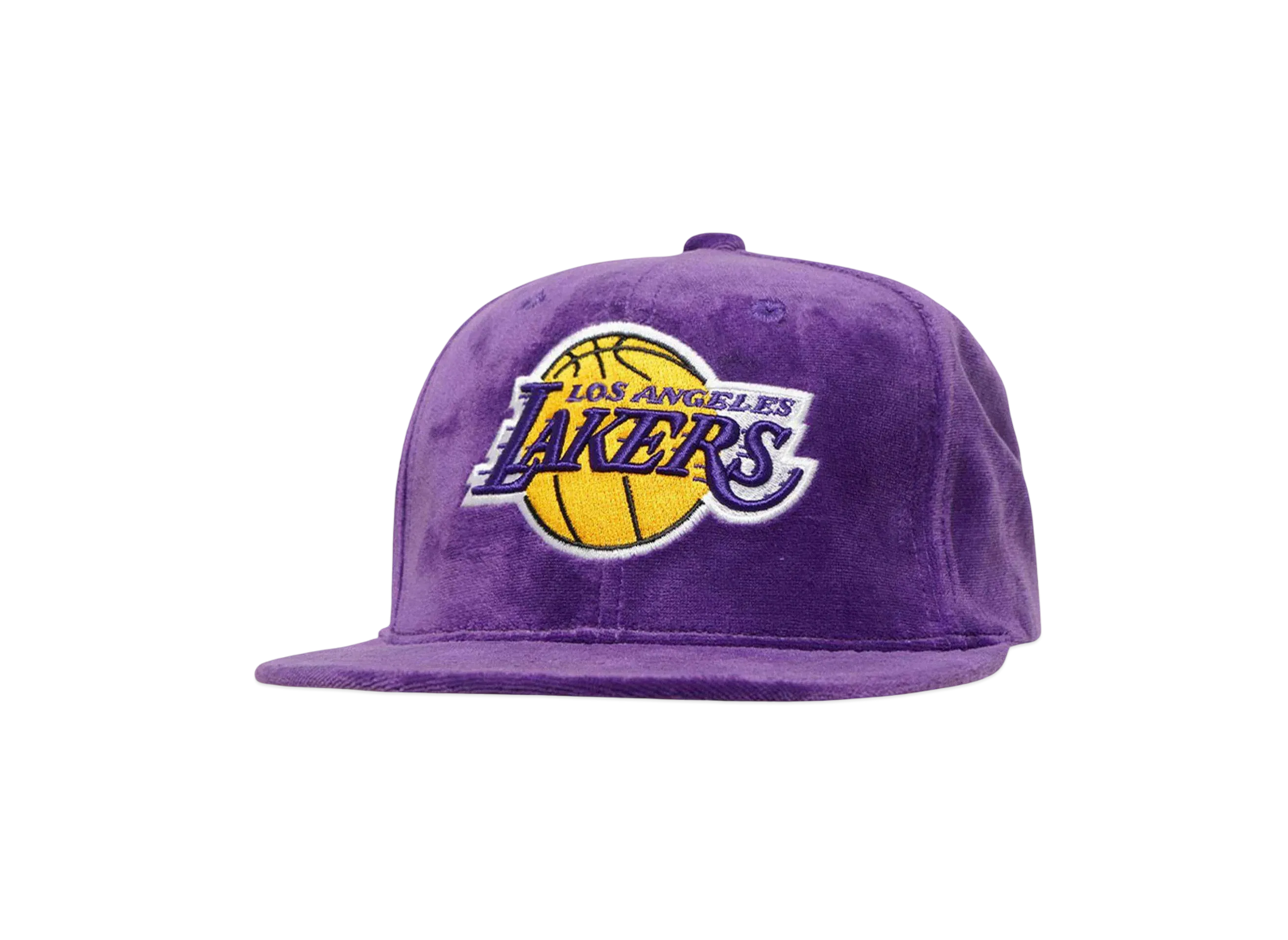 Mitchell&Ness NBA TC VELOUR SNAPBACK LAKERS "PURPLE"