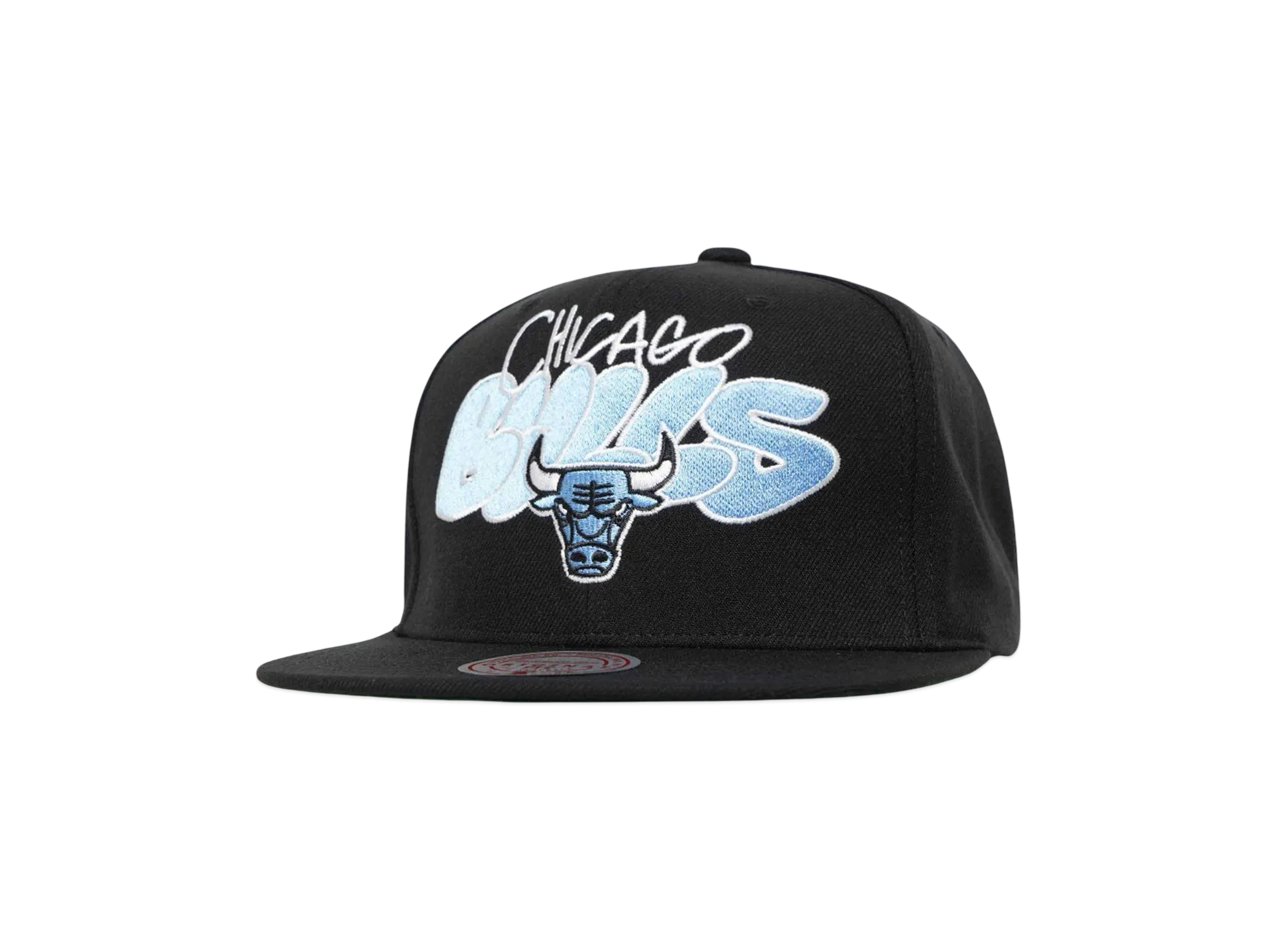 Mitchell&Ness NBA THROW DOWN SNAPBACK BULLS "BLACK"