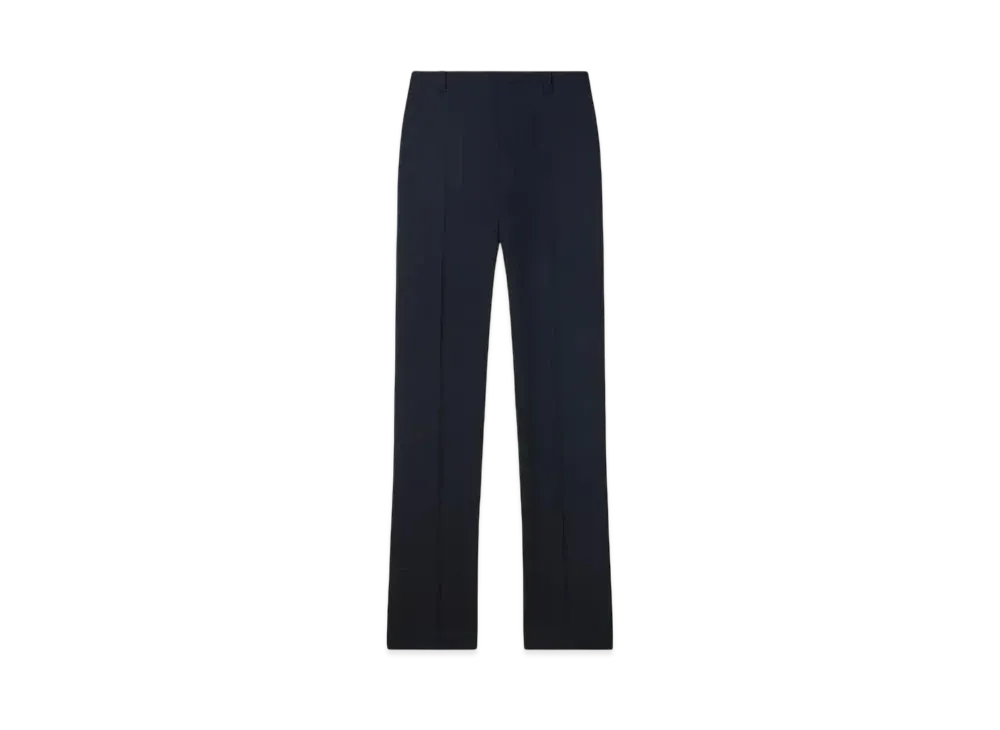KENZO Cigarette Pants In Virgin Wool "Black"