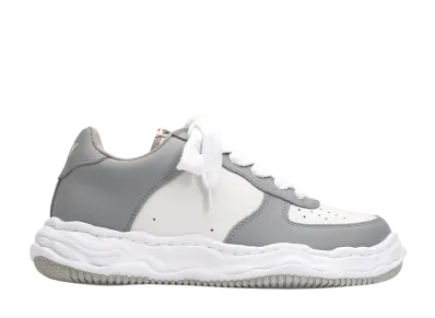 Maison MIHARA YASUHIRO WAYNE OG Sole Leather Low-top Sneaker "Gray/White"