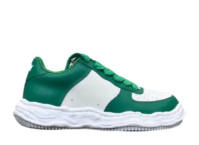 Maison MIHARA YASUHIRO WAYNE OG Sole Leather Low-top Sneaker "Green"