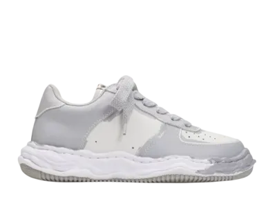Maison MIHARA YASUHIRO WAYNE OG Sole Printed Leather Low-top Sneaker "Gray/White"