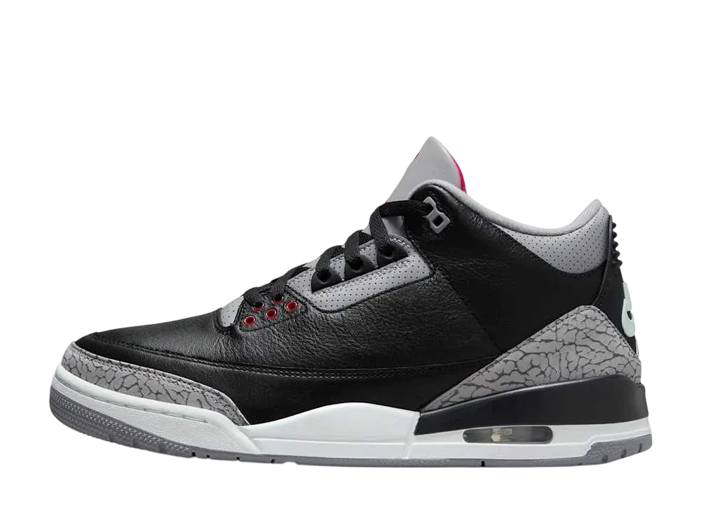 Nike Air Jordan 3 Retro "Black Cement" (2024)
