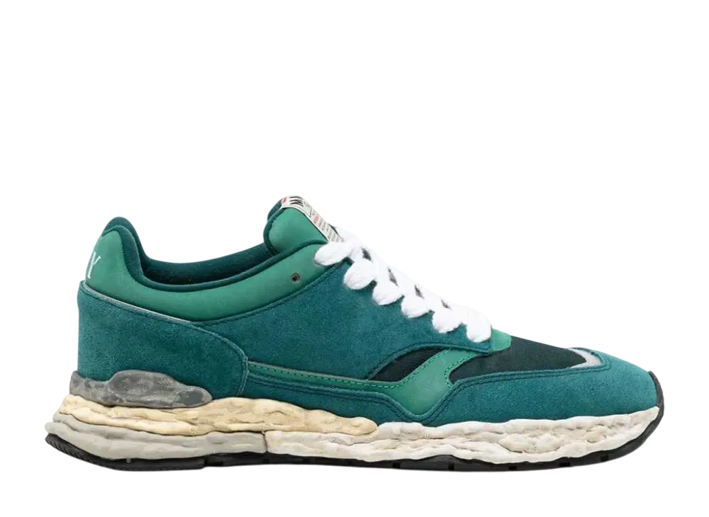 メゾンミハラヤスヒロ ジョージ OG ソール ロートップ スニーカー "グリーン" (A12FW710)